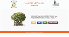 Desktop Screenshot of maruthividyalaya.com